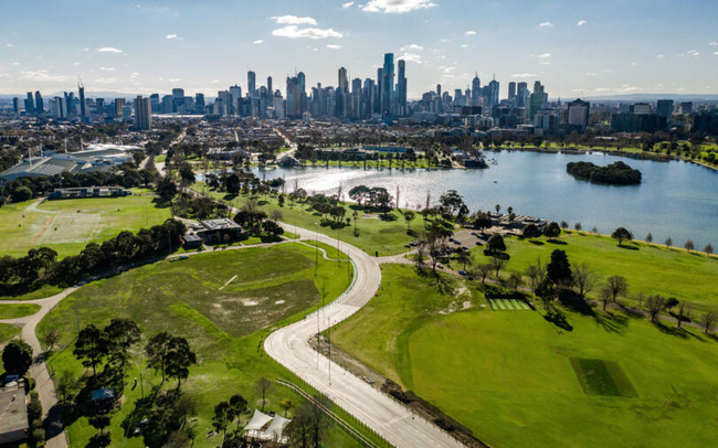Thiết kế mới của trường đua Alber Park.