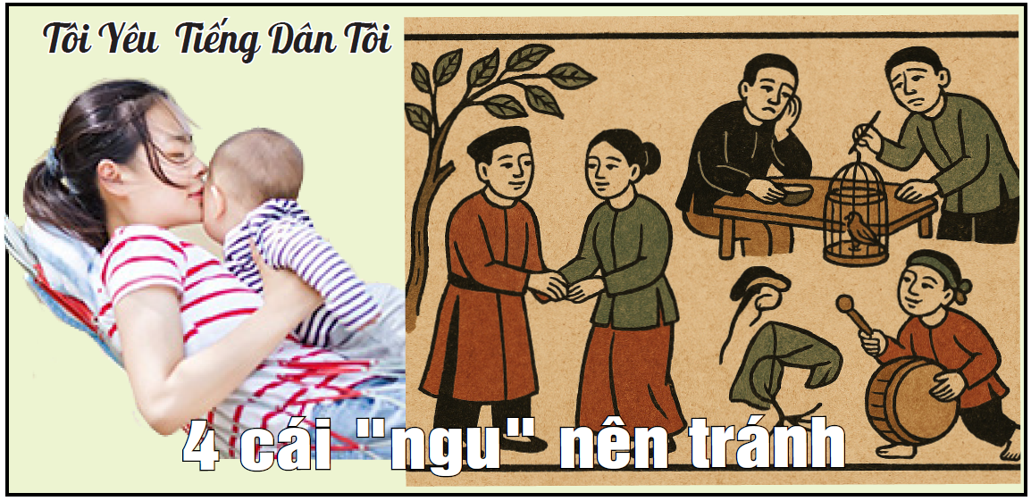 Tôi Yêu Tiếng Dân Tôi - 4 cái 